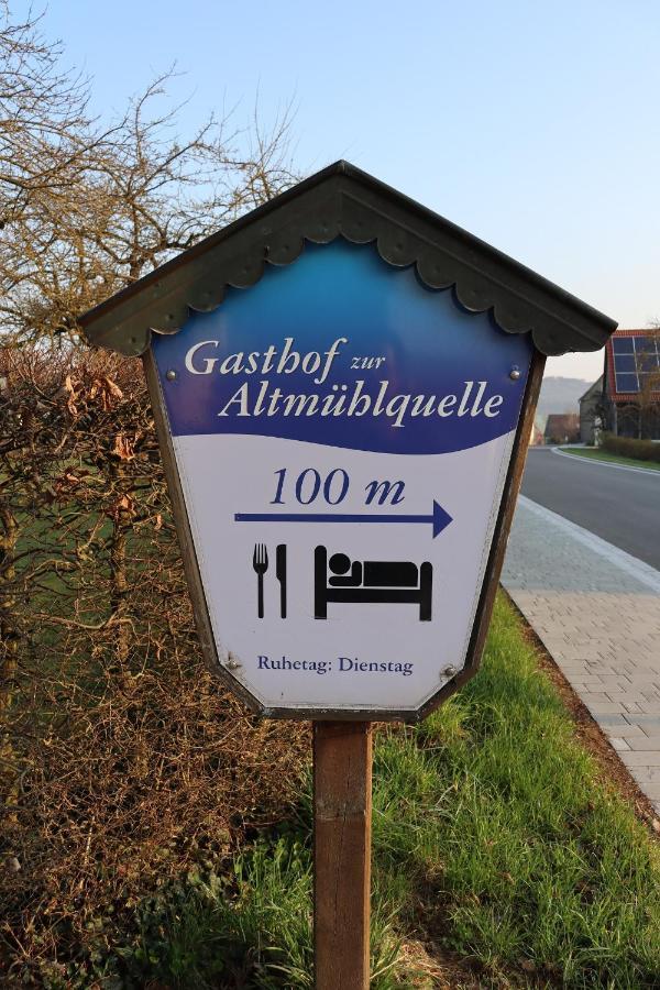 Zur Altmuehlquelle Hotel Windelsbach Екстериор снимка